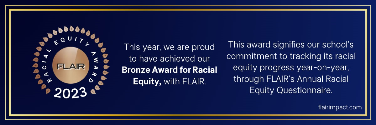 Bronze award for Racial Equality Logo